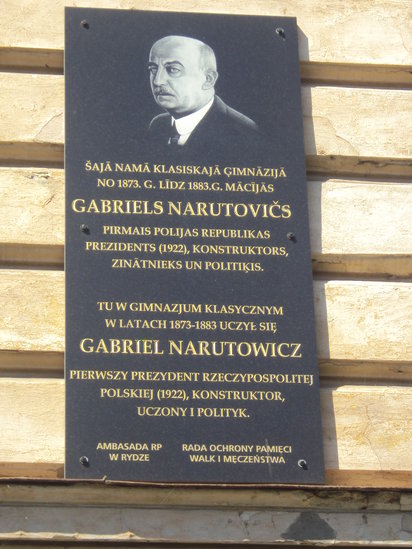 Elbląg, Najsłynniejszy Polak w Liepaji Elbląg, Najsłynniejszy Polak w Liepaji