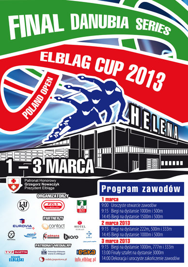 Elbląg, Wkrótce Danubia Series – Elblag Cup 2013 Elbląg, Wkrótce Danubia Series – Elblag Cup 2013