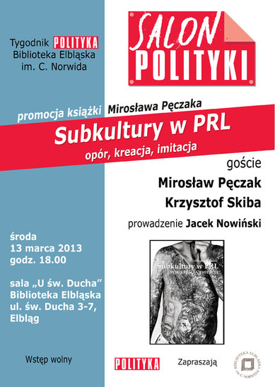 Elbląg, O subkulturach w Salonie „Polityki” Elbląg, O subkulturach w Salonie „Polityki”