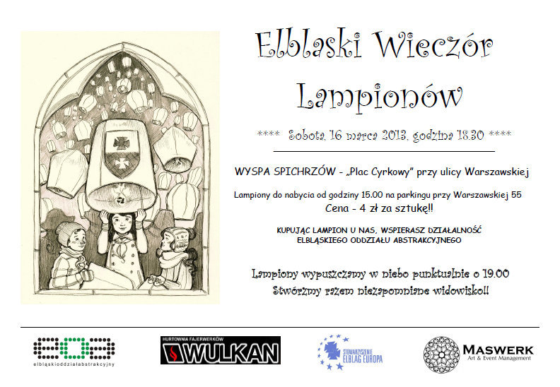 Elbląg, Elbląski wieczór lampionów Elbląg, Elbląski wieczór lampionów