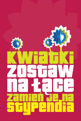 Elbląg, Kwiatki zostawią na łące...ufundują stypendium Elbląg, Kwiatki zostawią na łące...ufundują stypendium