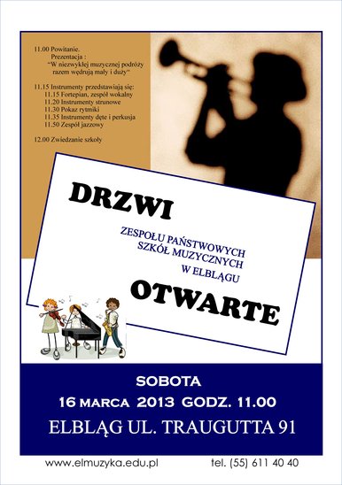Elbląg, Drzwi otwarte w Szkole Muzycznej