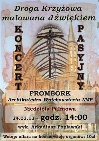Elbląg, Koncert organowy we Fromborku