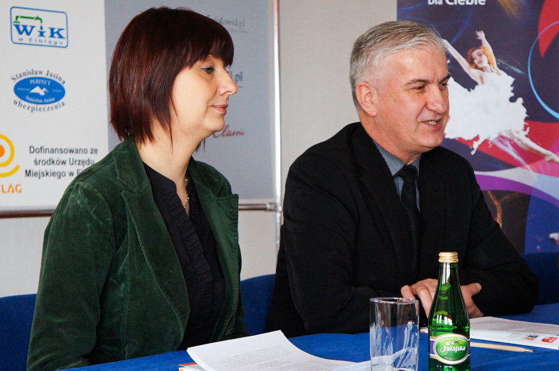 Elbląg, O festiwalu podczas dzisiejszej (19 marca) konferencji prasowej mówili: Aleksandra Bednarczuk i Antoni Czyżyk Elbląg, O festiwalu podczas dzisiejszej (19 marca) konferencji prasowej mówili: Aleksandra Bednarczuk i Antoni Czyżyk