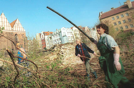 Elbląg, Porządkują starówkę