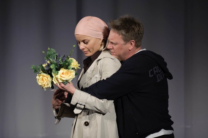 Fragment spektaklu „Jabłko”,