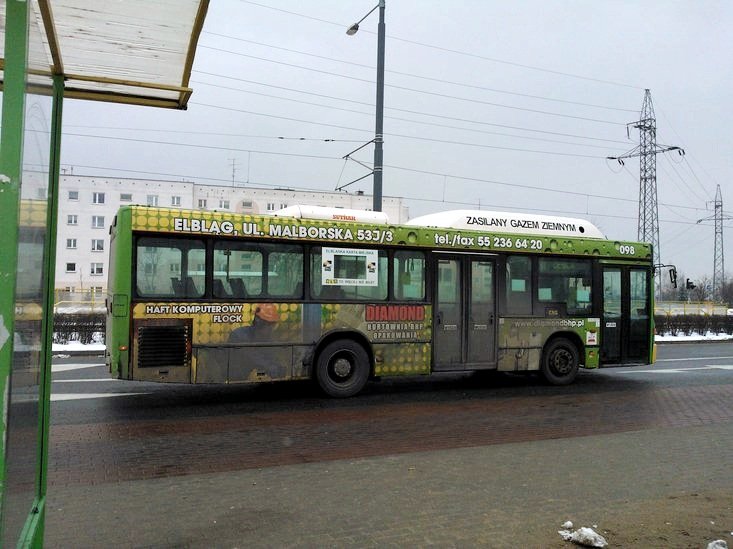 Elbląg, Moczne wejście