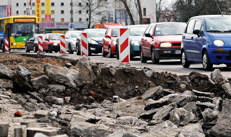 Elbląg, Ugrzęźli na rozkopanych ulicach? Elbląg, Ugrzęźli na rozkopanych ulicach?
