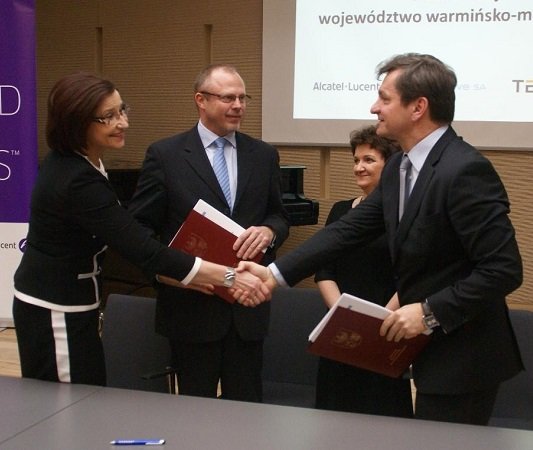 Elbląg, W superszybkiej sieci światłowodowej