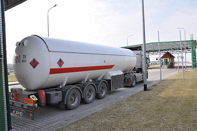 Elbląg, Zatrzymali cysternę