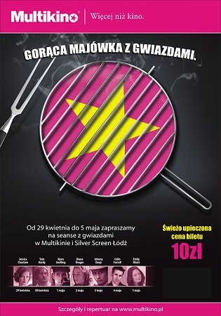 Elbląg, Majówka z gwiazdami w Multikinie