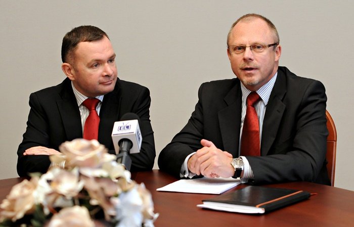 Elbląg, Przewodniczący PO na Warmii i Mazurach, marszałek województwa Jacek Protas oraz Grzegorz Nowaczyk (fot AD) Elbląg, Przewodniczący PO na Warmii i Mazurach, marszałek województwa Jacek Protas oraz Grzegorz Nowaczyk (fot AD)