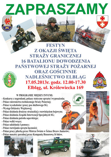 Elbląg, Festyn Służb Mundurowych Elbląg, Festyn Służb Mundurowych