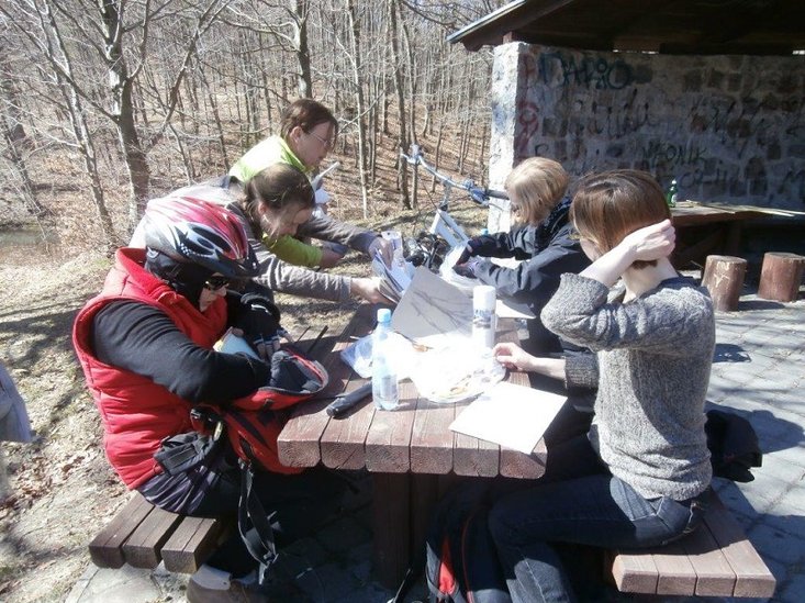 Ze szkicownikiem, na rowerze do Próchnika