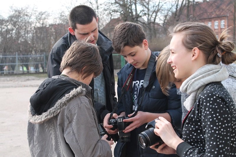 Elbląg, Fotograficznie w gimnazjach