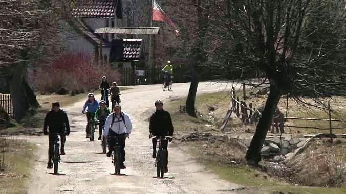 Elbląg, (kadr z materiału filmowego) Elbląg, (kadr z materiału filmowego)