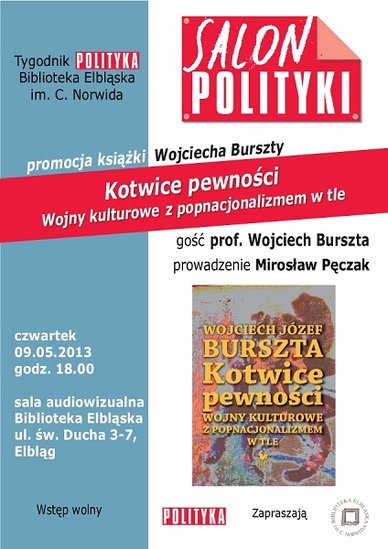 Elbląg, Wojciech Burszta w Salonie Polityki