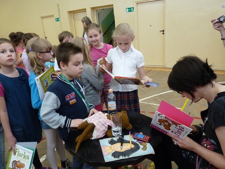 Elbląg, Spotkanie z pisarka w SP nr 21