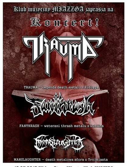 Elbląg, Trauma zagra w Elblągu