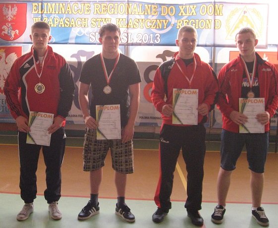 Elbląg, Zapaśnicy Olimpii na matach w Supraślu Elbląg, Zapaśnicy Olimpii na matach w Supraślu
