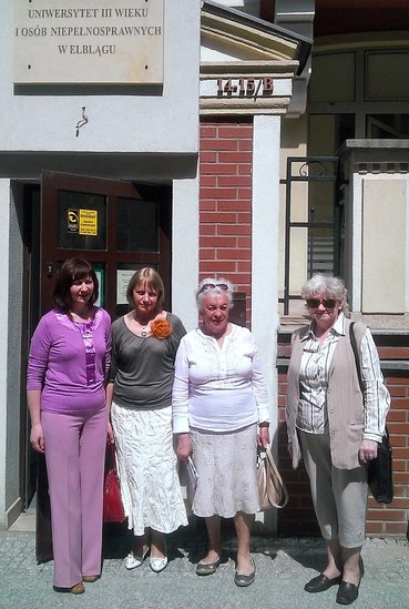 Elbląg, Jak mówiła Rita Rozentale (druga od lewej) społeczności polonijnej zależy na aktywizacji