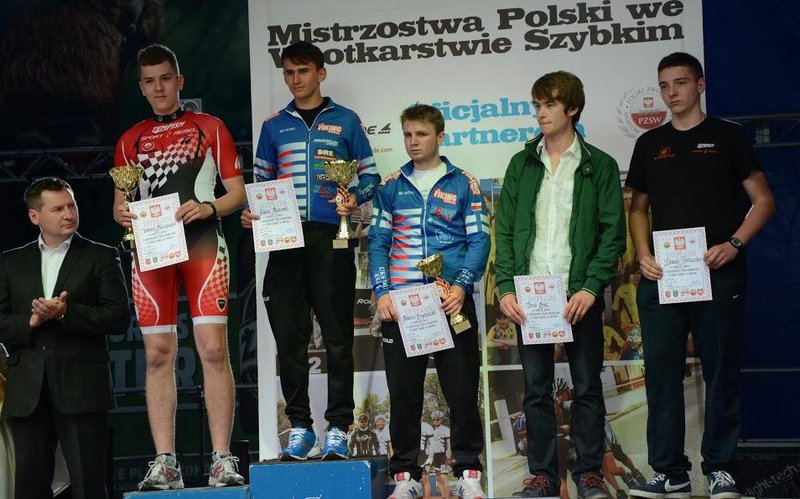Elbląg, Łukasz Mazurek zajął w kategorii junior A - I miejsce i tytuł mistrza Polski a Mateusz Brydziński był trzeci,