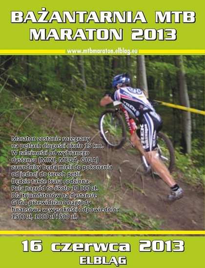 Elbląg, Kolarstwo górskie w Bażantarni