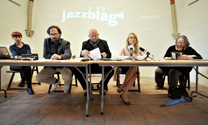 Elbląg, O Festiwalu Jazzbląg mówiło się dużo podczas dzisiejszej (4 czerwca) konferencji prasowej Elbląg, O Festiwalu Jazzbląg mówiło się dużo podczas dzisiejszej (4 czerwca) konferencji prasowej
