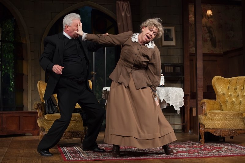 Elbląg, scena ze spektaklu (Teresa Suchodolska i Jacek Gudejko - Elbląg, scena ze spektaklu (Teresa Suchodolska i Jacek Gudejko -