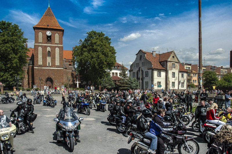 Elbląg, Zlot motocyklistów w Tolkmicku