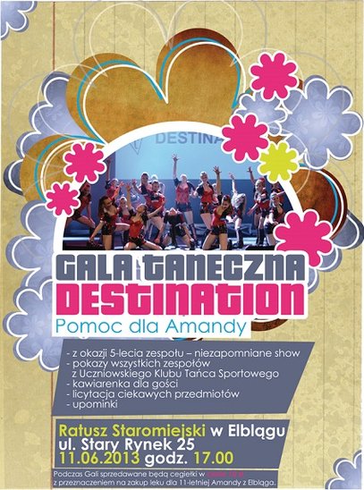 Elbląg, Gala Taneczna dla Amandy
