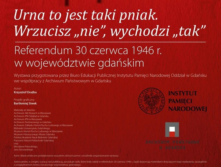 Urna to jest taki pniak. Wrzucisz nie, wychodzi tak. Urna to jest taki pniak. Wrzucisz nie, wychodzi tak.