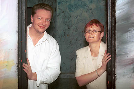 Elbląg, Dwie Twarze - Tomasz Walczak i Grażyna Kacprzak Elbląg, Dwie Twarze - Tomasz Walczak i Grażyna Kacprzak