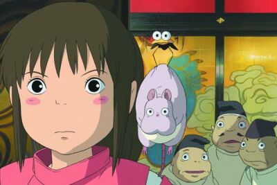 Elbląg, Kadr z filmu "Spirited Away. W krainie bogów" Elbląg, Kadr z filmu "Spirited Away. W krainie bogów"