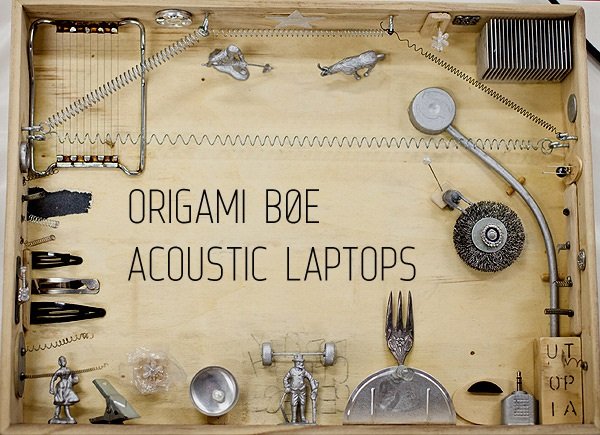 Elbląg, Origami Boe Acoustic Laptops w Galerii El