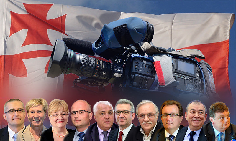 Elbląg, Na pytania dziennikarzy odpowiadali wszyscy kandydaci na prezydenta Elbląga Elbląg, Na pytania dziennikarzy odpowiadali wszyscy kandydaci na prezydenta Elbląga