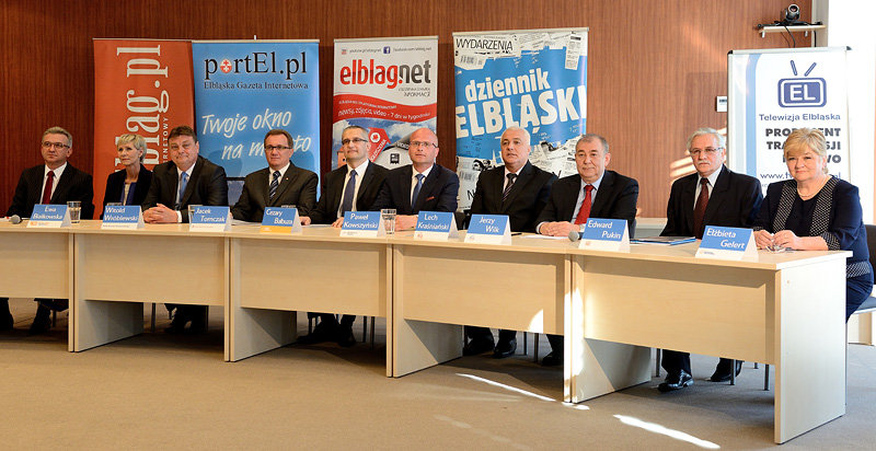 Elbląg, W debacie biorą udział wszyscy kandydaci na stanowisko prezydenta Elbląga Elbląg, W debacie biorą udział wszyscy kandydaci na stanowisko prezydenta Elbląga