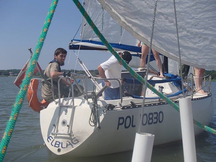 Elbląg, Wędrownicy na spływie Elbląg, Wędrownicy na spływie