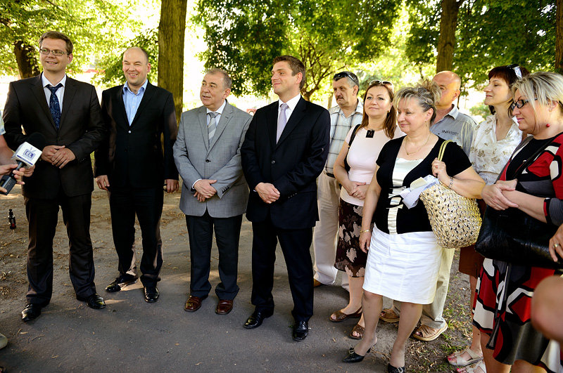 Elbląg, Goście w otoczeniu kandydatów PiS na radnych