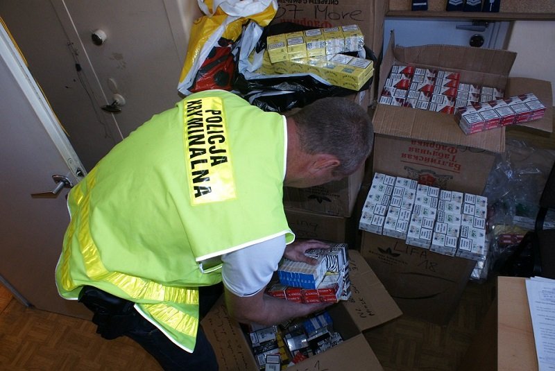 Elbląg, Handlowała alkoholem i papierosami