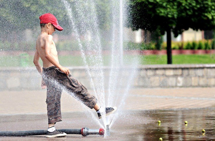 Elbląg, Kiedy żar leje się z nieba Elbląg, Kiedy żar leje się z nieba