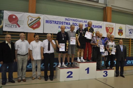 Elbląg, Elbląski debel na trzecim miejscu podium Mistrzostw Polski Weteranów,