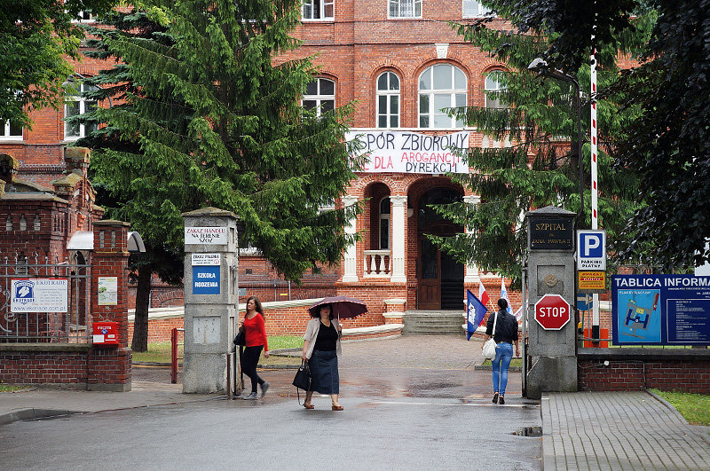 Elbląg, Zaostrza się protest związków zawodowych Szpitala Miejskiego Elbląg, Zaostrza się protest związków zawodowych Szpitala Miejskiego