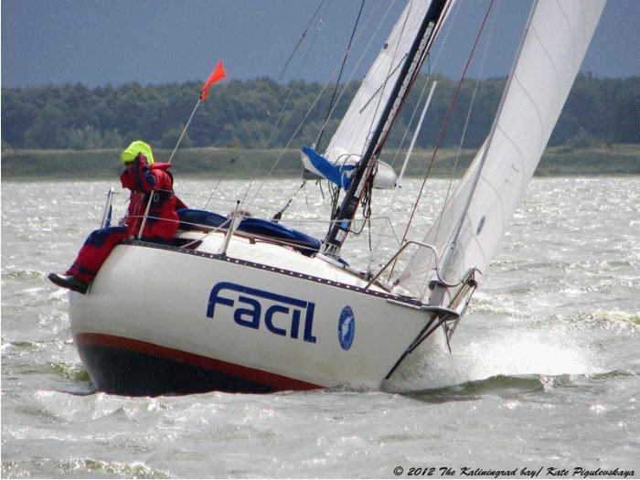 Elbląg, s/y Facil Kaliningrad Bay 2012,