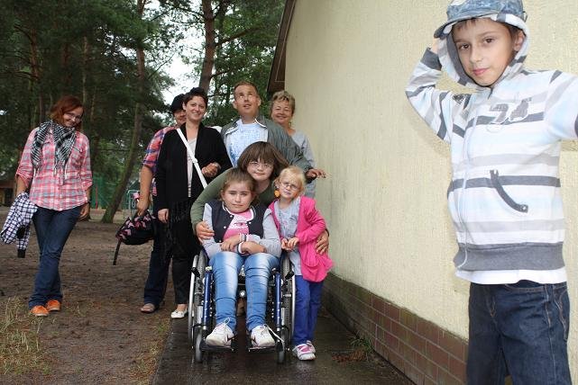 Elbląg, W Mikoszewie odpoczywają niepełnosprawne dzieci, ale także ich rodzice