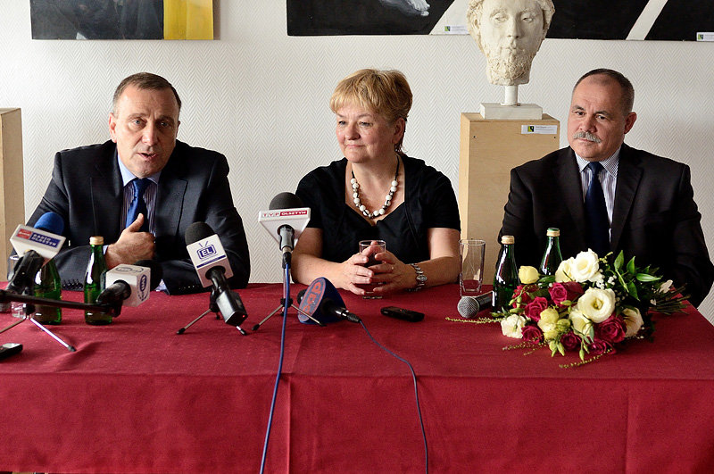 Elbląg, Grzegorz Schetyna, Elżbieta Gelert i komisarz Marek Bojarski