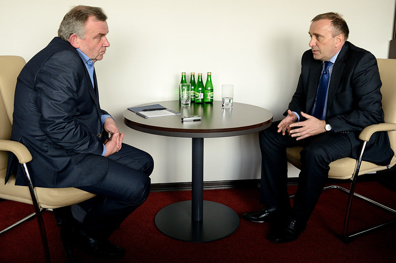 Elbląg, Grzegorz Schetyna specjalnie dla portEl.pl Elbląg, Grzegorz Schetyna specjalnie dla portEl.pl