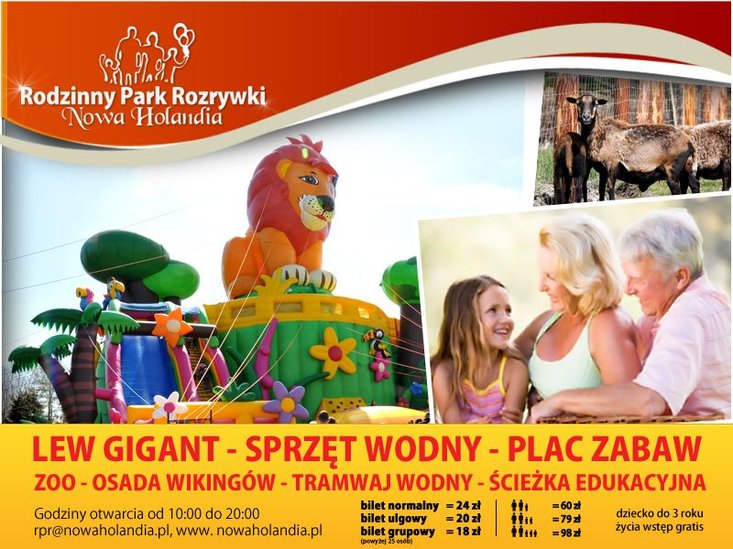 Wycieczka z wnukami do Rodzinnego Parku Rozrywki Wycieczka z wnukami do Rodzinnego Parku Rozrywki