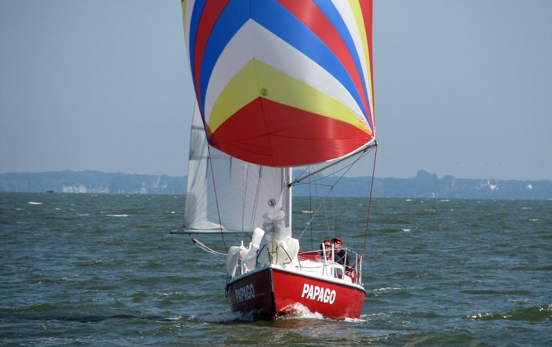 Elbląg, sy Papago Regaty trzech Marszałków 2012,
