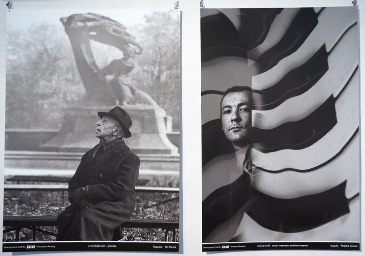 Elbląg, Andrzej Smolik (po prawej) i Artur Rubinstein oczami mistrzów polskiej fotografii Elbląg, Andrzej Smolik (po prawej) i Artur Rubinstein oczami mistrzów polskiej fotografii